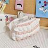 Candy Designer Plaid Soft Cosmetic Bags Large Capacity Makeup Organizer Brushes Eyebrow Pencils Stationery Storage Bag