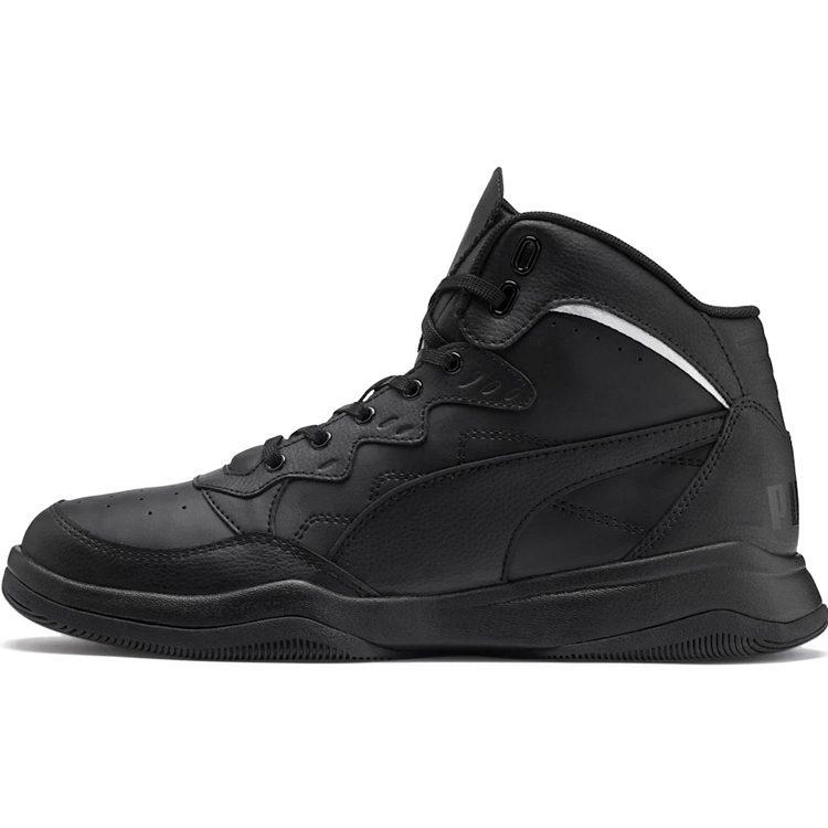 PUMA Rebound Playoff Black White 370546-02