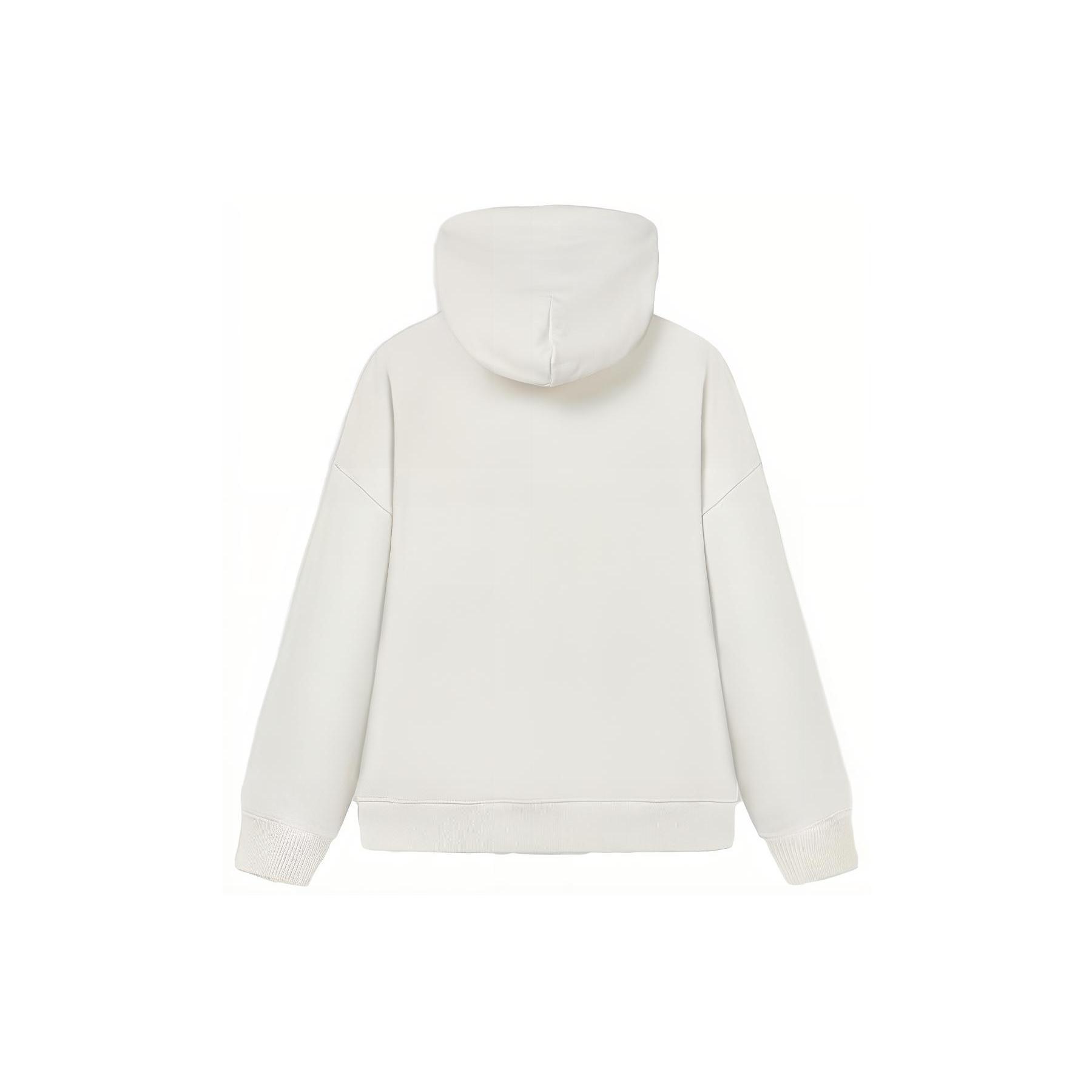 

New FILA Sweatshirts Unisex Porcelain White F11U345202F-IV L