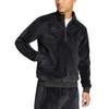Adidas Track House Of Tiro Series Sportswear Velour Half Zip Stand Collar Sweatshirt Men Tops JW0258