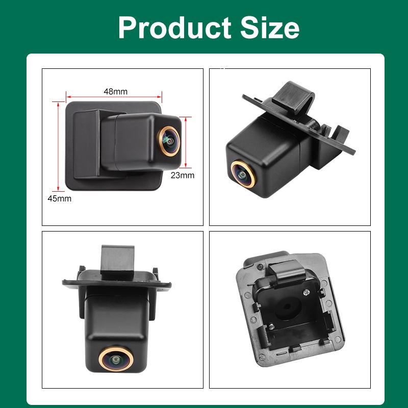 HD AHD 1920x1080P 1000TVL Waterproof Vehicle Plate Reverse Backup Camera For Mercedes Benz W204 W212 W221 S Class