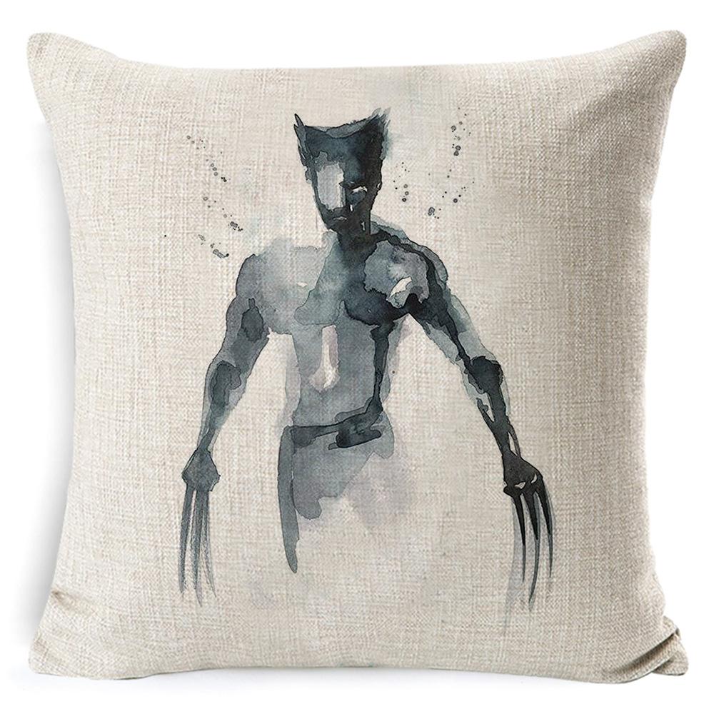 Neue Cartoon Spider-Man Serie Kissenbezug Auto Sofa Quadratisch Cartoon Animation Geschenk Kissen