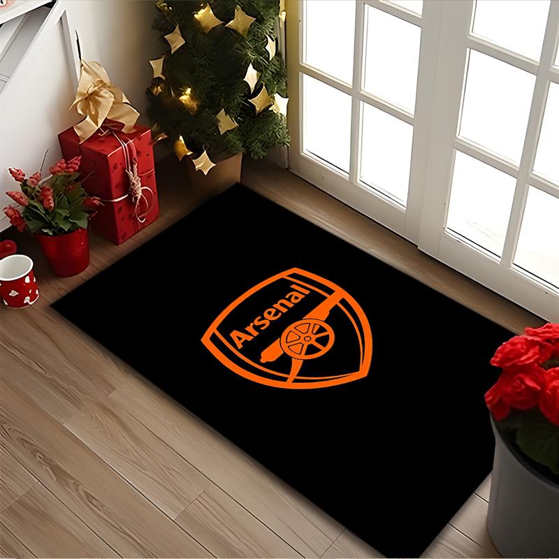 Football Club Carpet, Non-slip Office Chair Rug, Digital Print Home Area Rug, Unique Festival Decorations