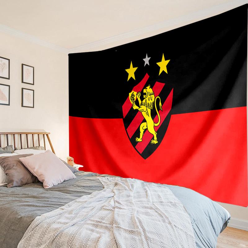 1PC Sport Club De Recife Emblem Tapestry Hanging for Bedroom,Livingroom, Playroom,Decor Art Room Wall Tapestry Holiday and Birthday Gifts