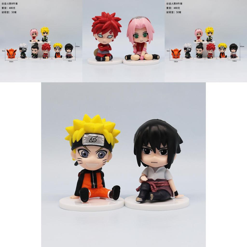 Naruto Uzumaki Uchiha Sasuke Kakashi Haruno Sakura Character Model For Collectors