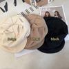 1Pcs Korean Cloud Berets Fashion Pleated Octagonal Cap Vintage Solid Color Peaked Caps Spring And Autumn Mountaineering Hat