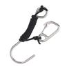 Diving Stainless Steel Single Hook Diving Reef Hook with Lanyard Quick Release Buckle