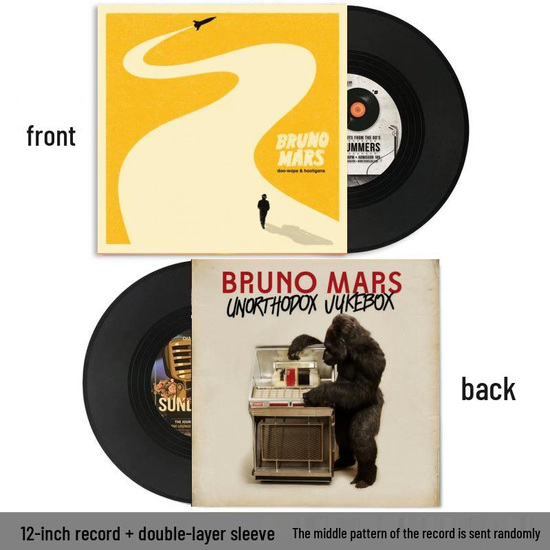 Modern Retro Music Theme Vinyl Record Poster - Wall Decoration