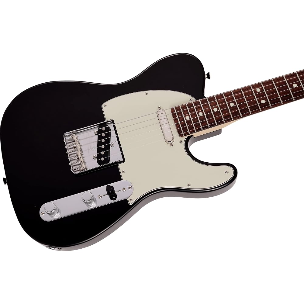 Fender Short Scale Guitar Made In Japan Junior Collection Telecaster®, Rosewood Fingerboard, Black, with Soft Case