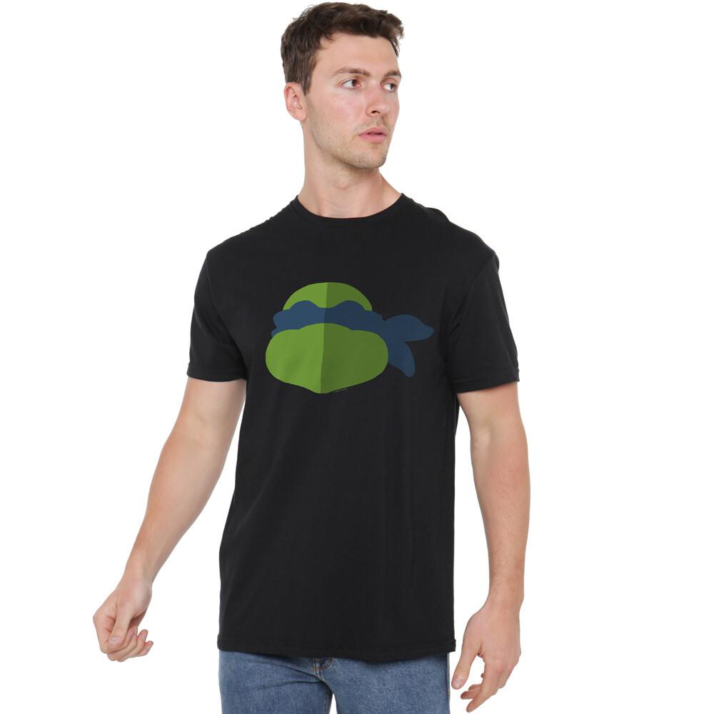 Tmnt Leo Face T-Shirt S-5XL Black L