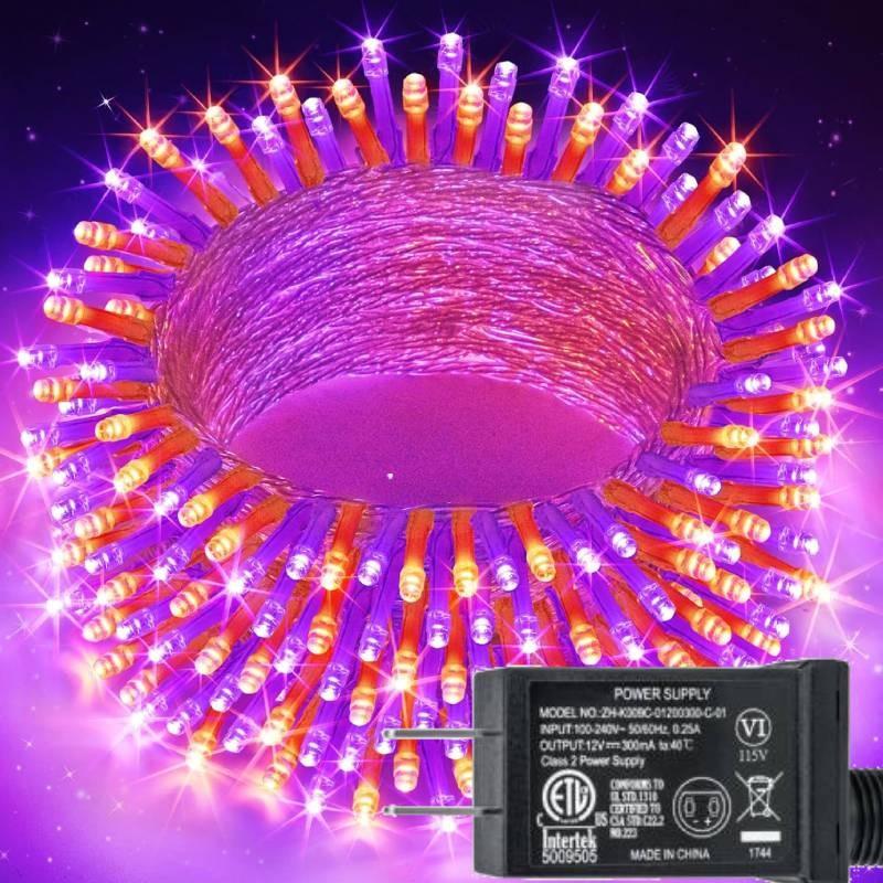 Led 200 20m With 8 Lighting Modes Halloween Decoration Hanging String Light