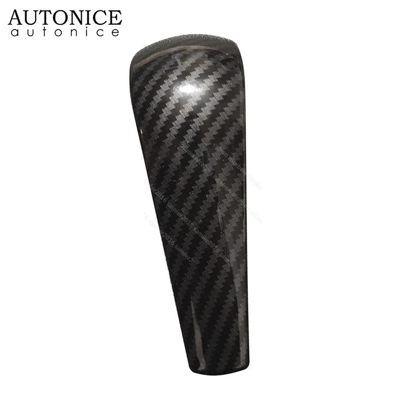 Carbon Fiber Color Gear Head Cover Trim Fit for Isuzu D-MAX Mu-X DMAX MuX 2015 2016 2017 2018