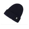 Men's Large-Fit Fleece-Lined Beanie - Thermal Knit Hat with Ear Flaps for Winter & Skiing
