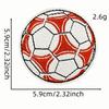 Colorful Cartoon Football Embroidery Iron-on Patch Badge for Clothing