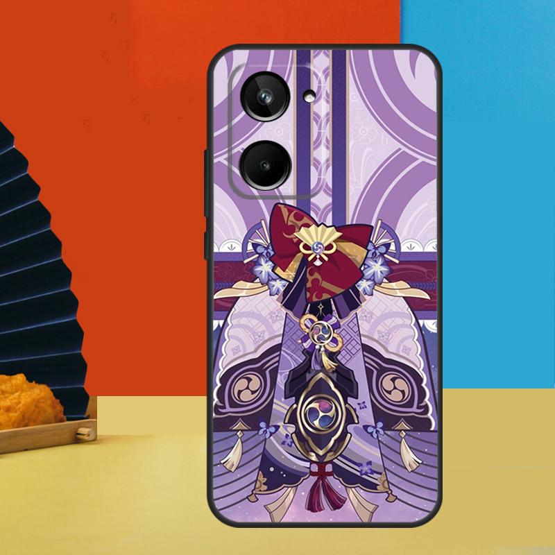 Raiden Shogun Genshin Impact For Realme C51 C53 C55 C35 C33 C31 C30 C25 C21Y GT Neo 5 GT5 GT3 9 10 11 12 Pro Plus Case