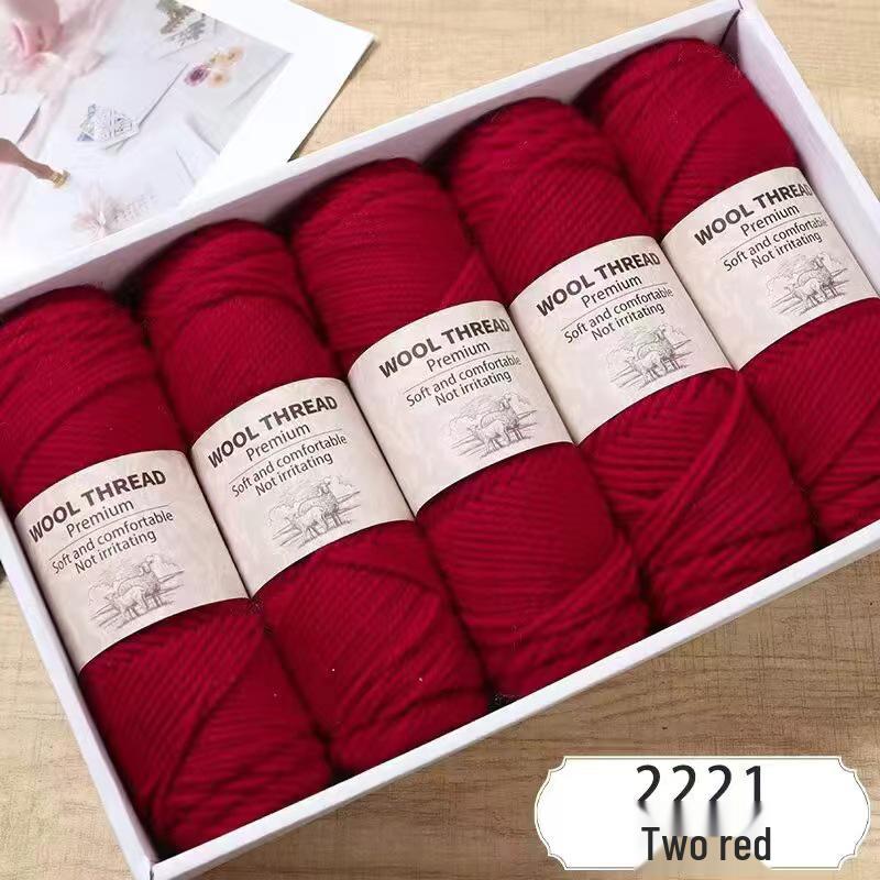 Soft Alpaca Wool Chunky Yarn for Hand Knitting Sweaters, Scarves, and Hats