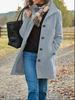 2024 Spring/Autumn Multi-Color Wool Girl's Mid-Length Cardigan Jacket