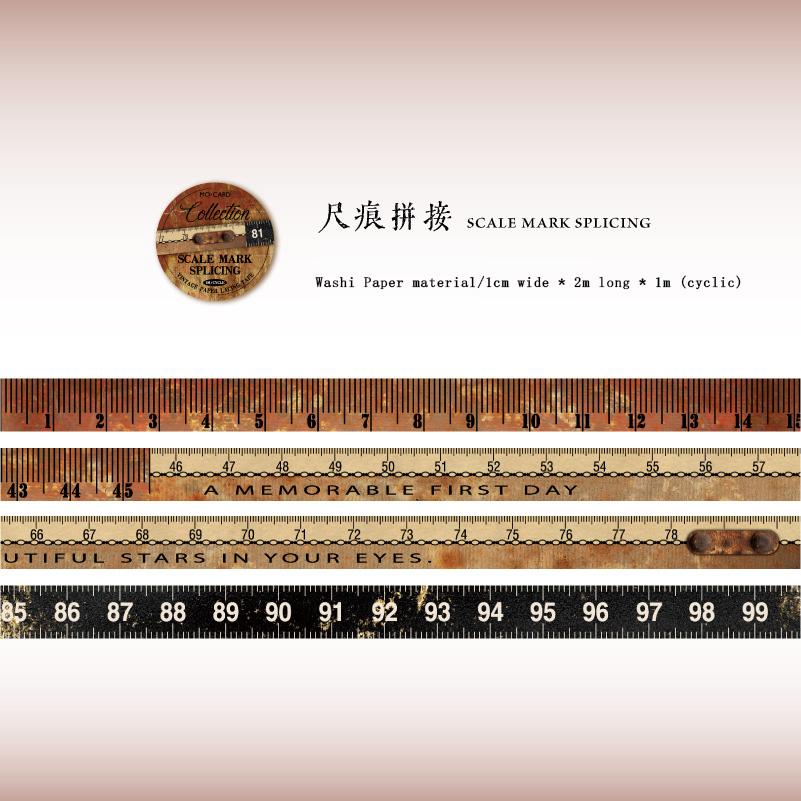 

1 шт. Рулетка Мини Серия Линейка Малярный Скотч Бумага Декоративный Коллаж Клей DIY Скрапбукинг Ручная Работа Малярные Канцелярские Товары