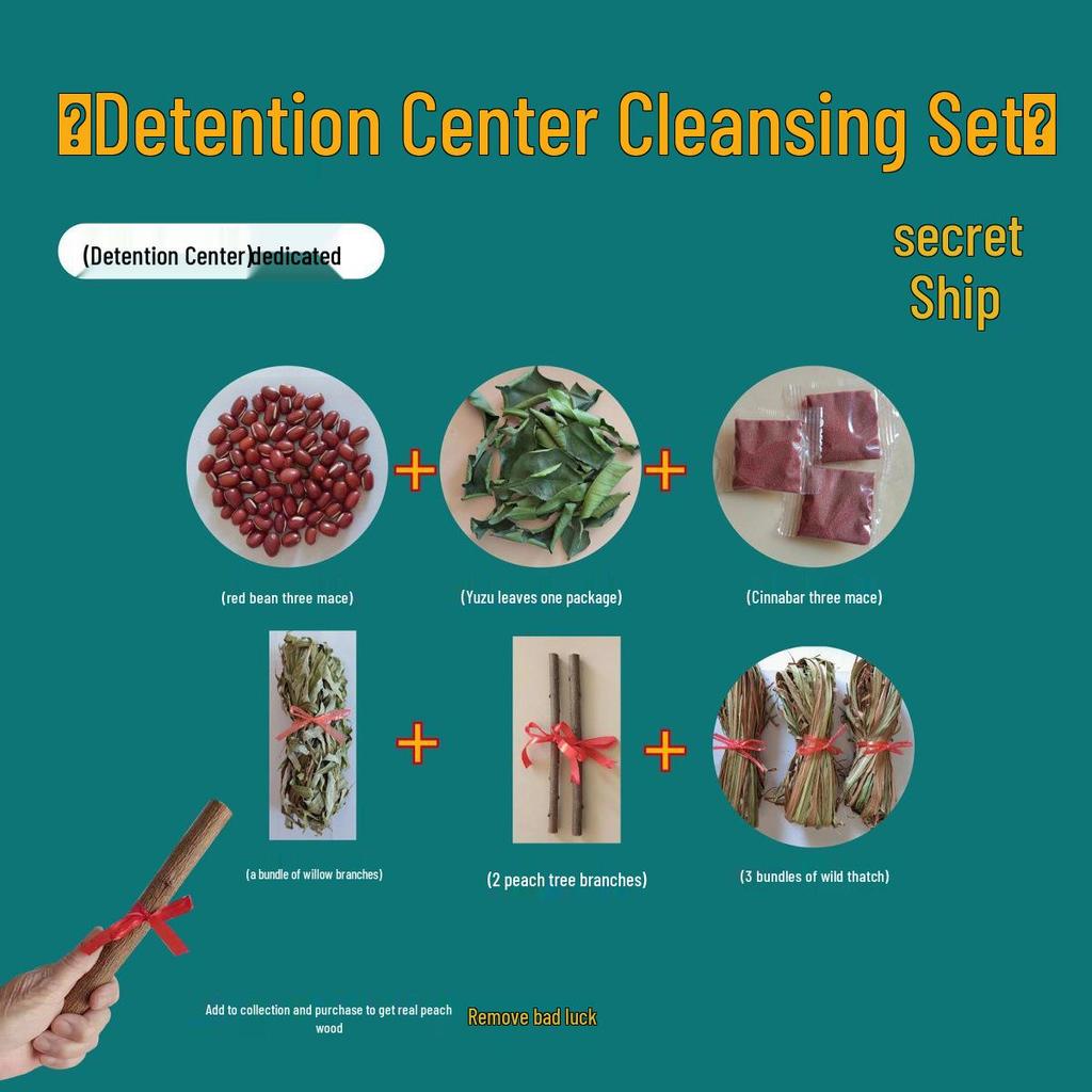 Luck-Cleansing Set: Lemongrass, Pomelo, Willow & Peach for Home & Wedding