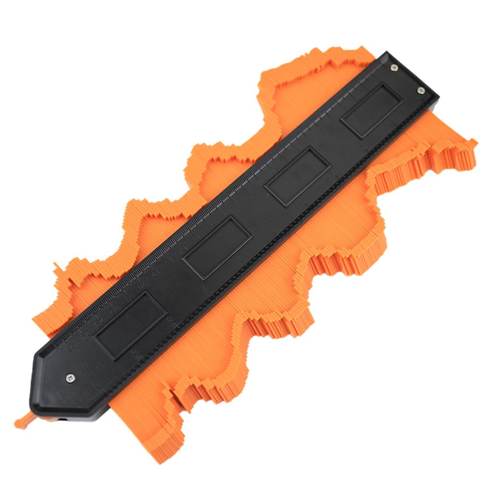 Multi-Functional Contour Curve Ruler for Woodworking
