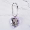 Unique Acrylic Music Box Movement Keychain Portable Mini Mechanical Music Box Handy Musical Instrument