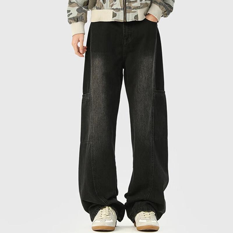 Jeanswest Men's Straight Leg Loose Fit Denim Jeans