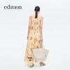 Edition Women's Printed Ramie Maxi Dress