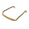 Curly Thick Hair Headband Invisible Hair Hoop Headband Hairstyle Fixing Tool for Cosmetic Daily Life Gold