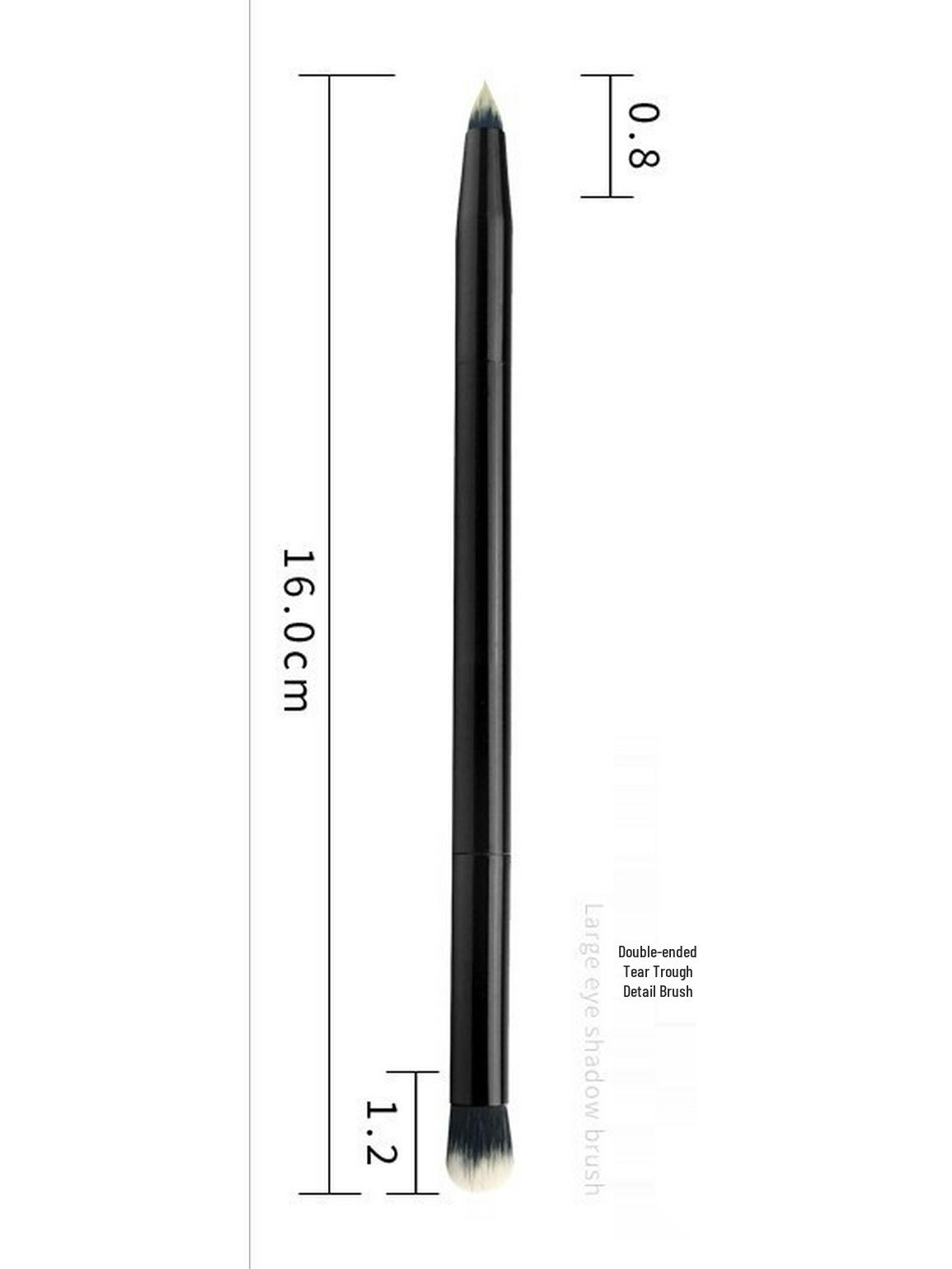 

Pointed Tail 9-Piece Makeup Brush Set with Fiber Bristles