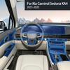 TPU Protective Film for Kia Carnival Sedona KA4 2021-2023 Interior Anti-Scratch Transparent Sticker