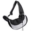 Atmungsaktive Crossbody-Haustiertasche mit Kopföffnung, Tragbar für Katzen & Hunde, Netz-Schultertasche mit Kordelzug