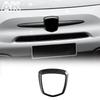 For Fiat Abarth 500 595 695 Car Front Rear Logo Badge Cover+ Trunk Handle Cover+ Door Handle Cover Car Exterior Kit Accessories