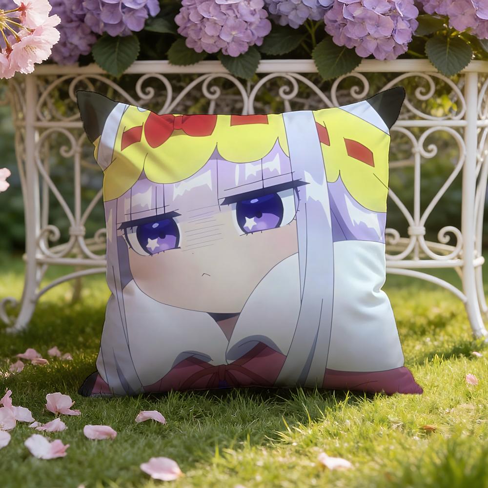 Sleepy Princess in the Demon Castle Cushion Cover Home & Car Dual-Scene Pillow Cover: Reversible for Premium Comfort