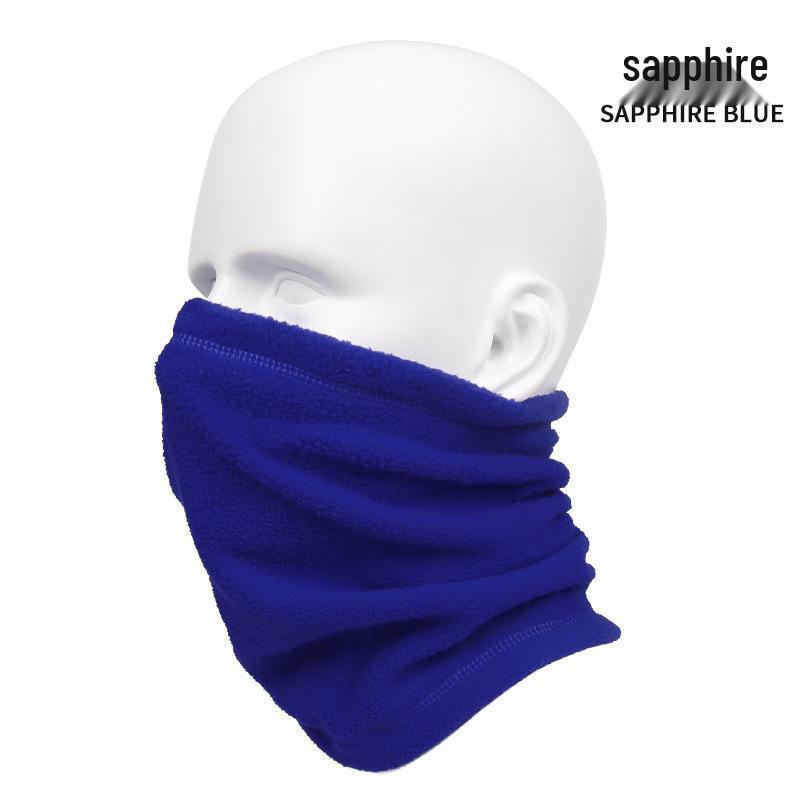 Windproof Fleece Neck Gaiter: Multifunctional Warm Face Mask for Outdoor Sports