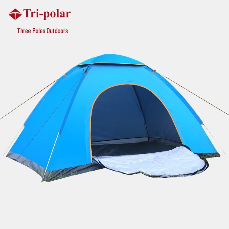 Tri-polar TP2307 Automatic Pop-Up Camping Tent 2-Person (200x145x105cm)