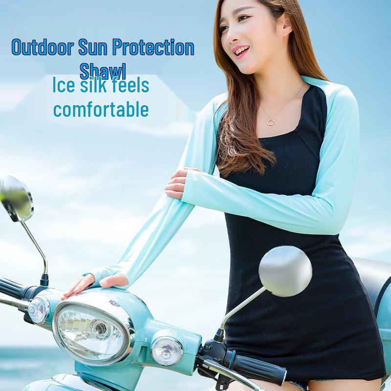 Women's Ice Silk UV Protection Shawl & Sleeves