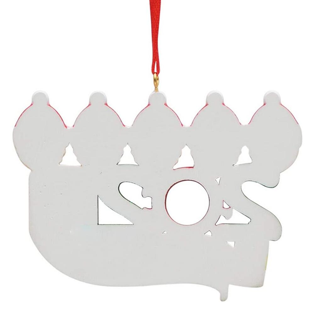 Family Members Name Xmas Hanging Ornament Xmas Snowman Hanging Pendant for Home