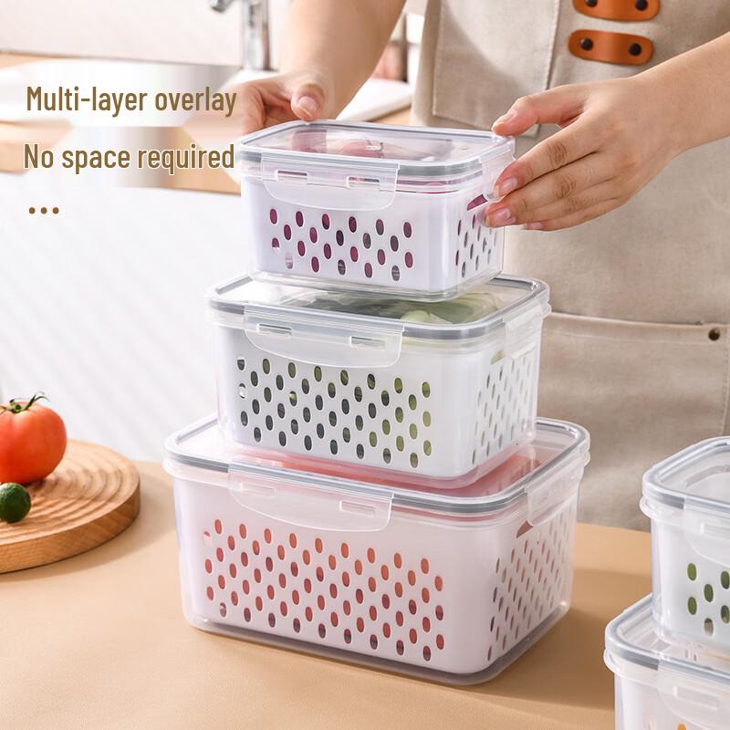 Wutuo Rectangular Refrigerator Food Storage Set
