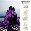 1pc Halloween Cat Blanket - Lightweight Flannel Fleece with Digital Printing, Soft Warm for Sofa, Travel, Camping, Office yy251018312