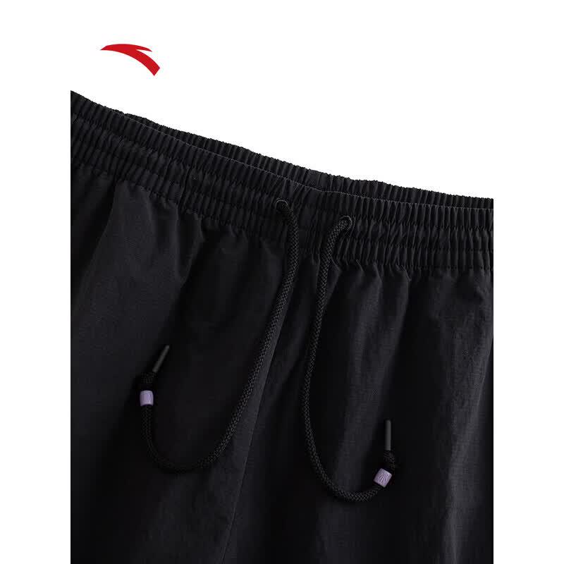 ANTA Women's Summer Ice Silk Outdoor Capri Shorts