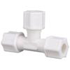 Juyuan PP 1/4-inch Three-Way Compression Tee
