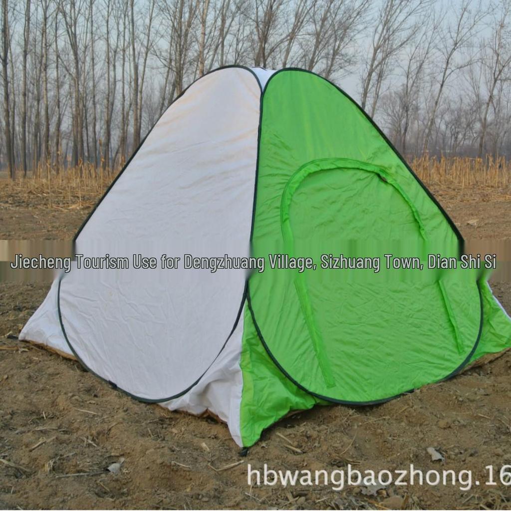 Multi-Functional Automatic Quick-Open Ice Fishing Tent, Thickened Cotton, Windproof & Warm, for Single/Double Person