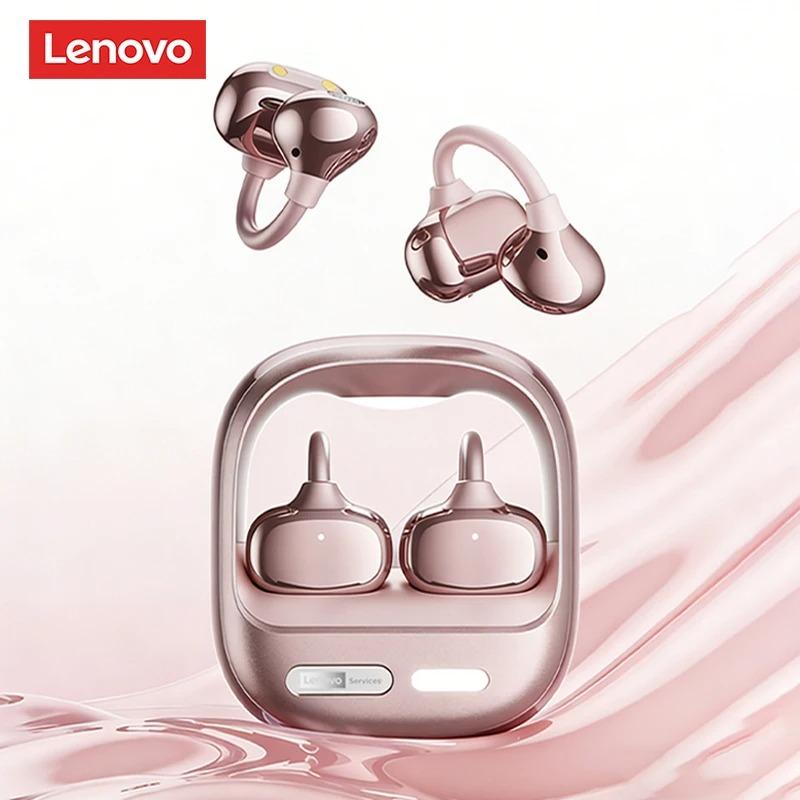 Orijinal Lenovo RS115 Spor Kulaklıkları OWS Kablosuz Bluetooth 6.0 Kulak Klipsli Kulaklıklar Oyun Kulaklığı 25 Saat Süre HD Çağrı Müzik Kulaklığı