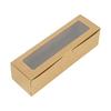 10/20pcs Macaron dessert packing box with transparent window kraft paper cupcake box cookie candy carton party supplies