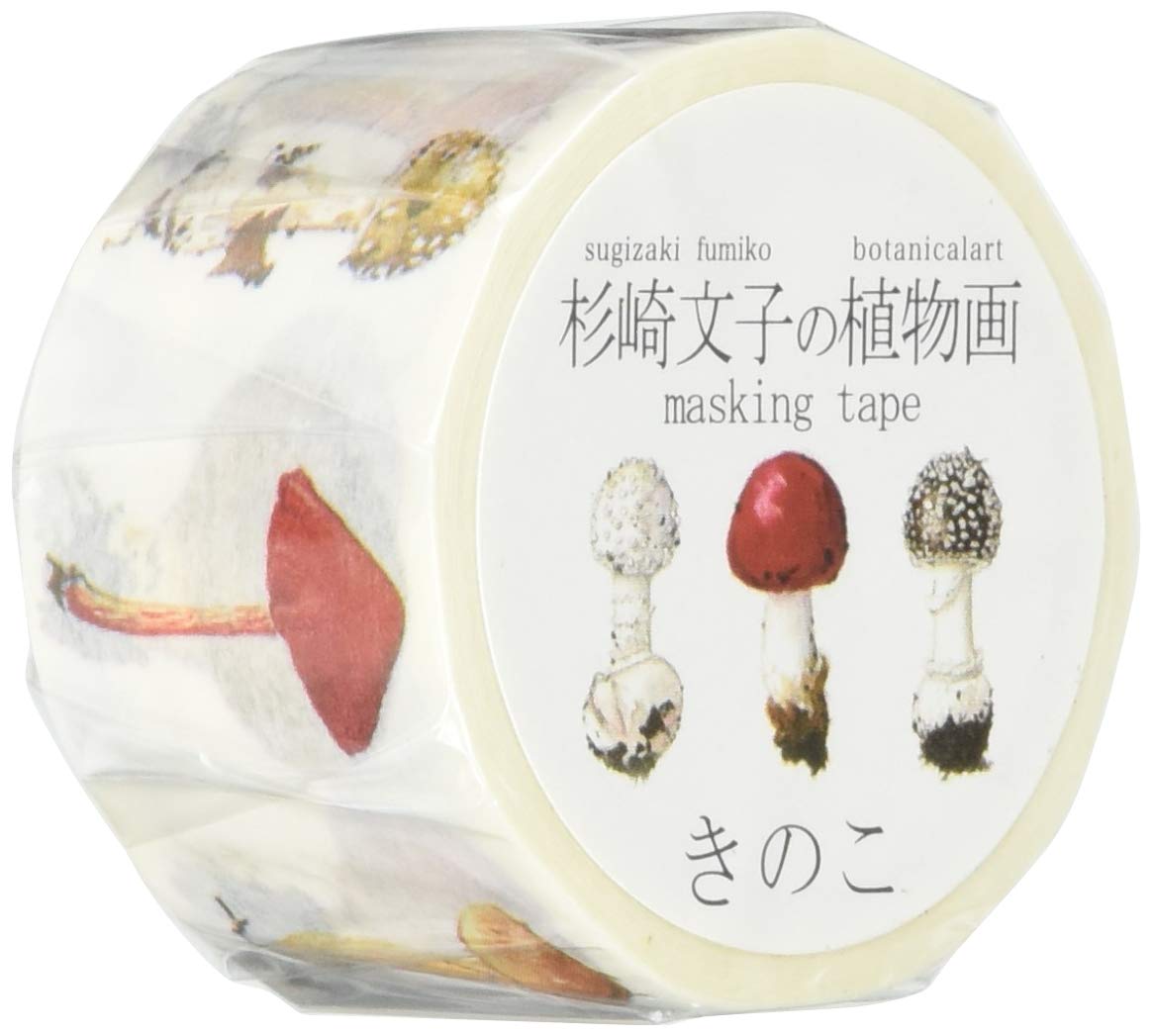 Kamiiso Sangyo Masking Mushroom 25mm x Tape, Design, 5m, GR-0026