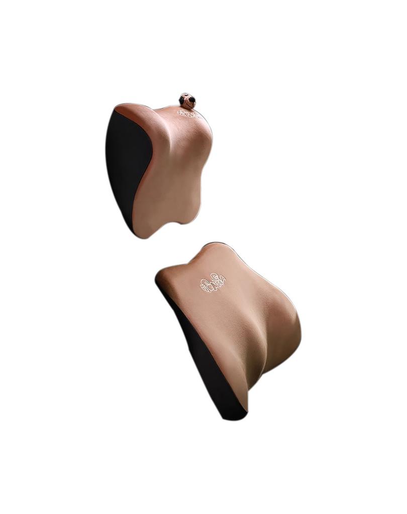 Icaroom headrest lumbar support seat next pillow universal car headrest lumbar pad lumbar support cushion for all seasons