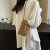 Hollowed-out Handmade Straw Bag Tassel Design Versatile Woven Bag Phe Bag Handbag Simple Elegant Women's Fashi Straw Bag
