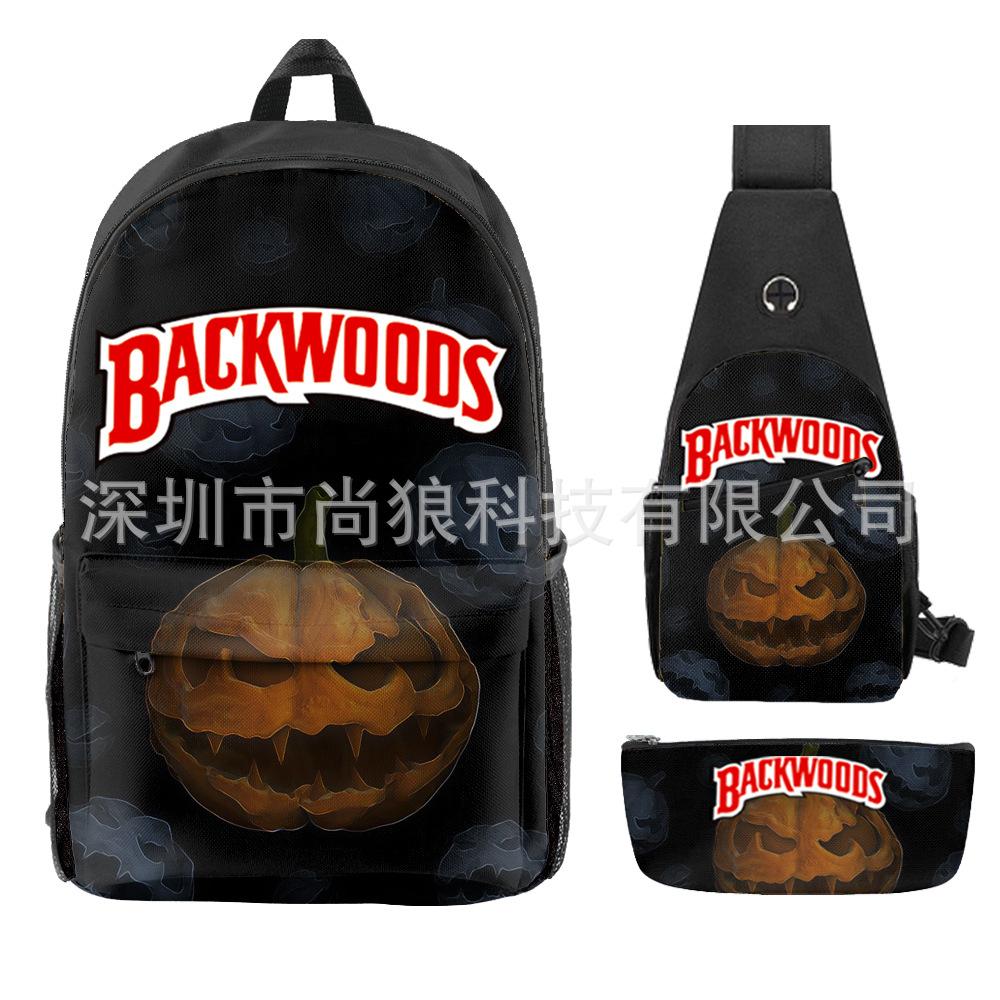 Student School Bag Backwoods Backpack Shoulder Bag School Bag Large Capacity Water-Proof Backpack