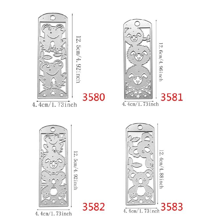 Various Animals Metal Die Cuts Scrapbooking Decorative Embossing Cards Template