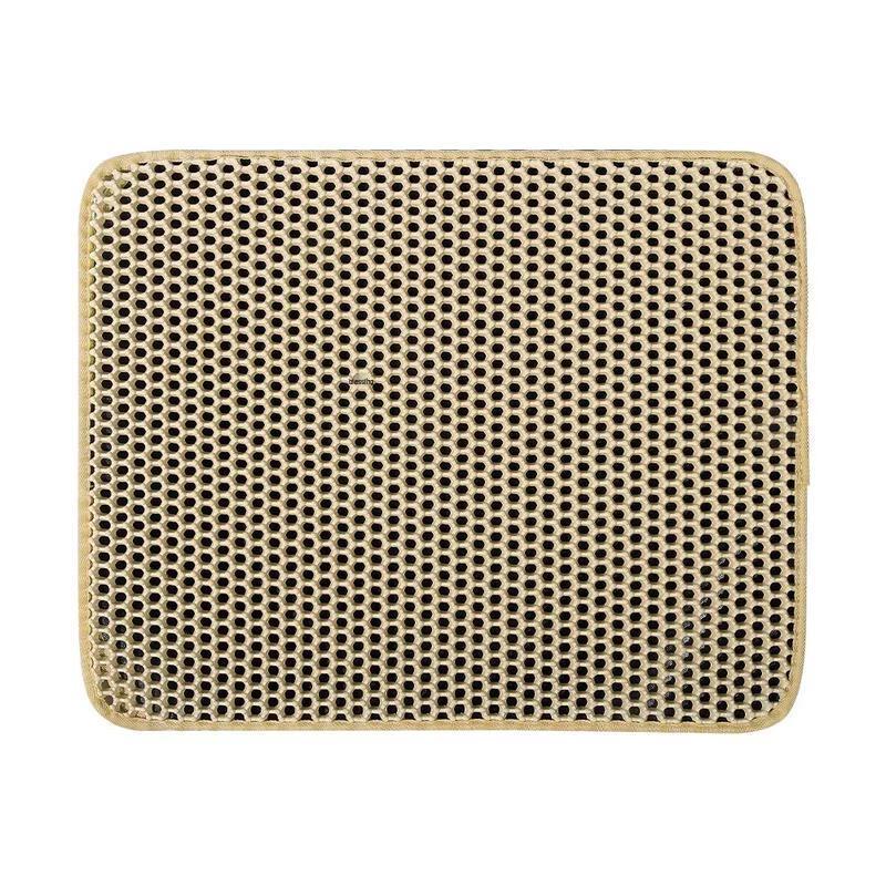 Double-Layer EVA Anti-Slip Cat Litter Mat